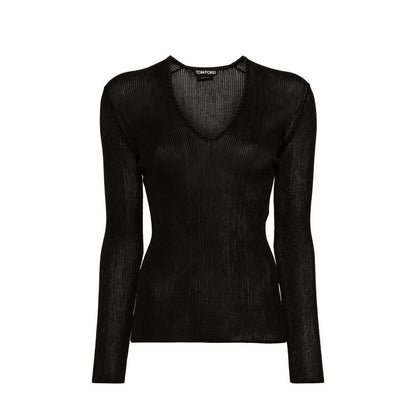 Black Polyamide Tank Tops