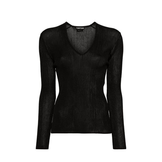 Black Polyamide Tank Tops