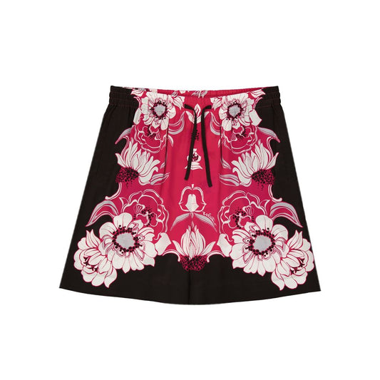 Multicolor Silk Shorts