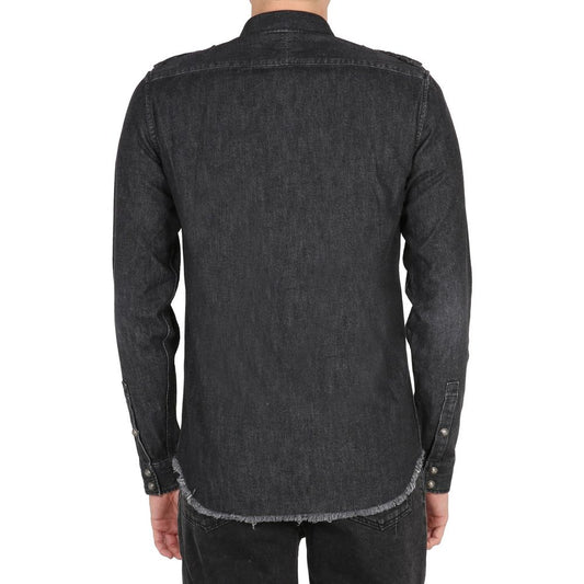 Black Denim Shirt