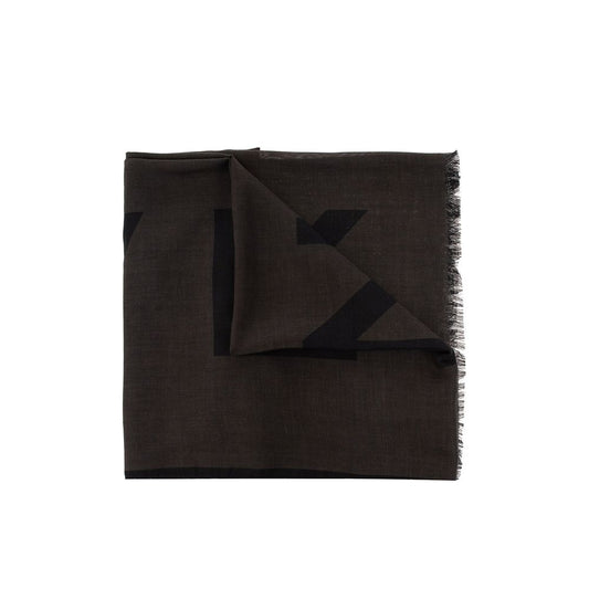 Gray Cashmere Scarf