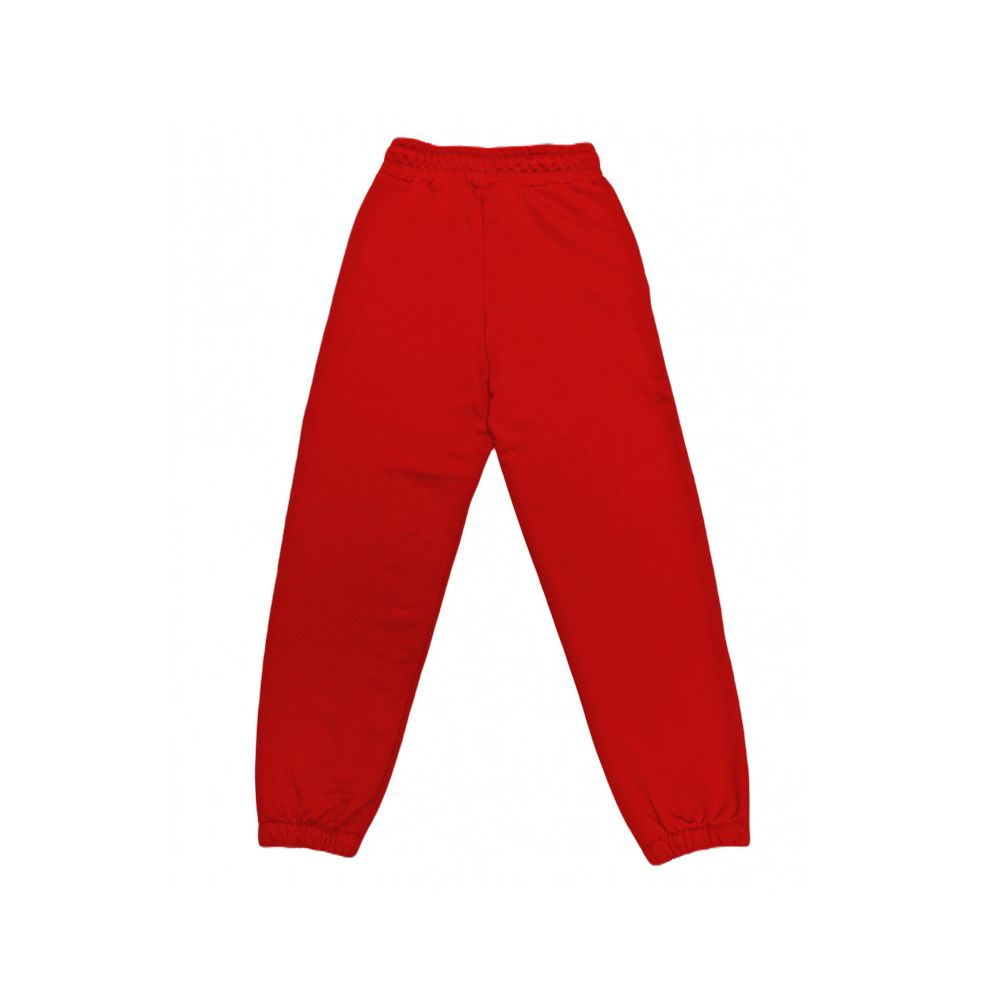 Red Cotton Women Sweatpant