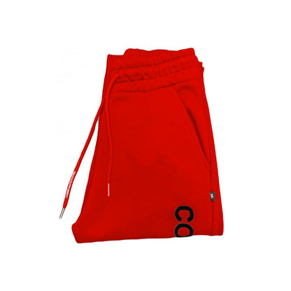 Red Cotton Women Sweatpant