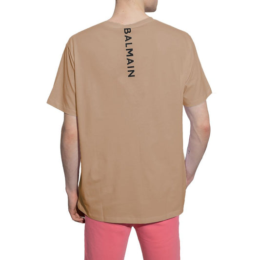Brown Cotton T-Shirt