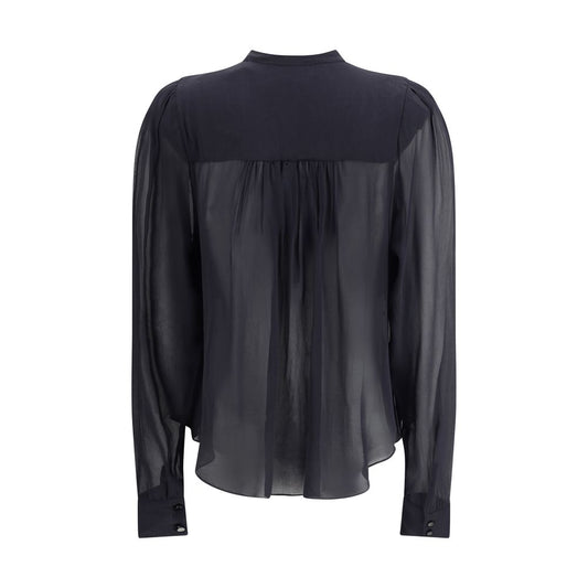 Black Viscose Top