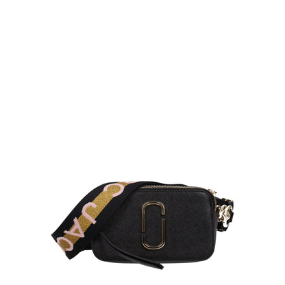 Black Leather Crossbody Bag