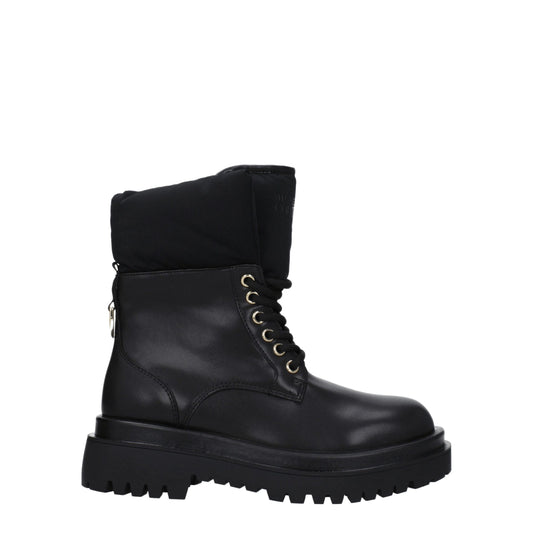 Black Polyethylene Ankle Boots