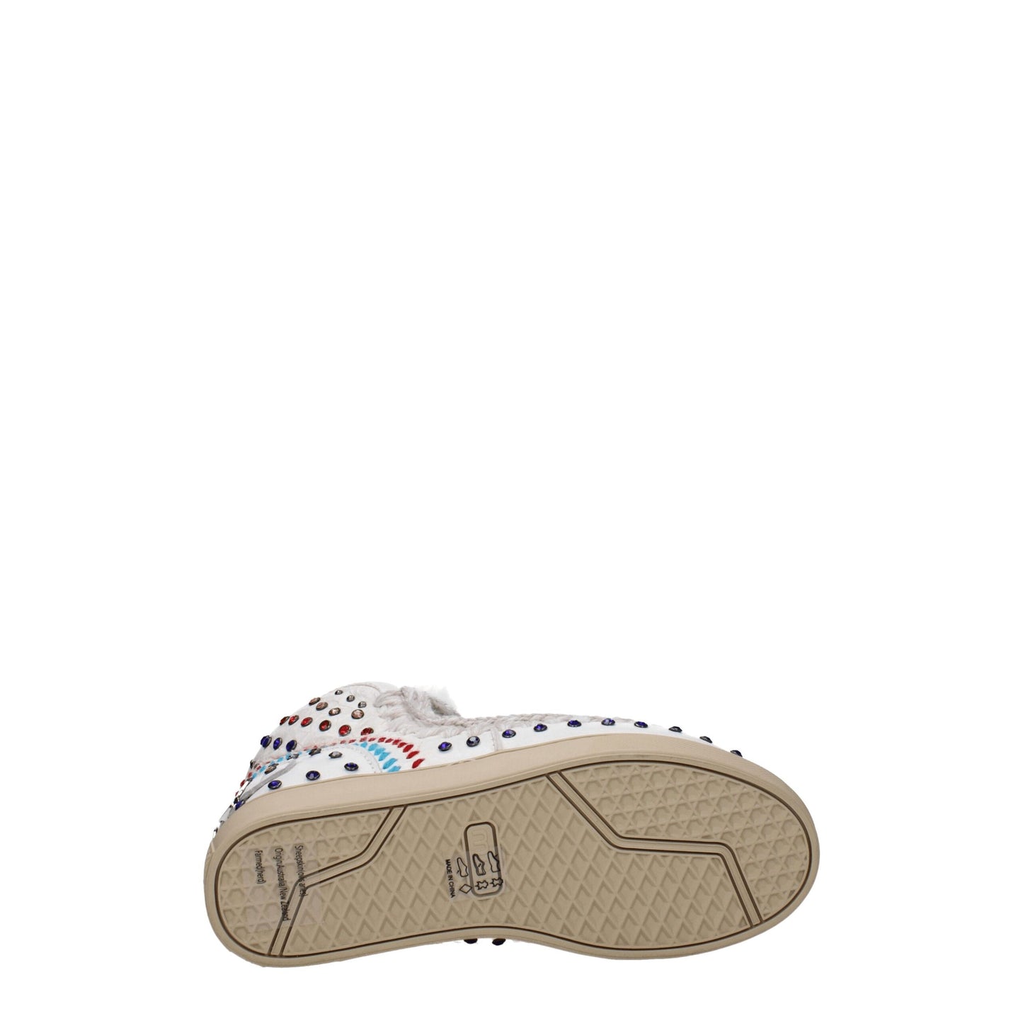 White Leather Ankle Boots