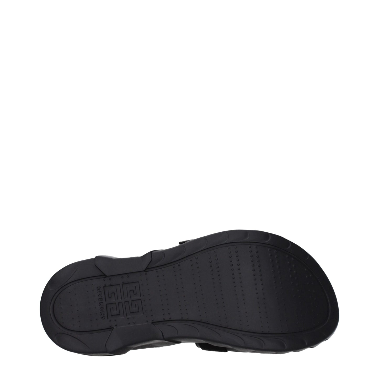 Black Fabric Slippers