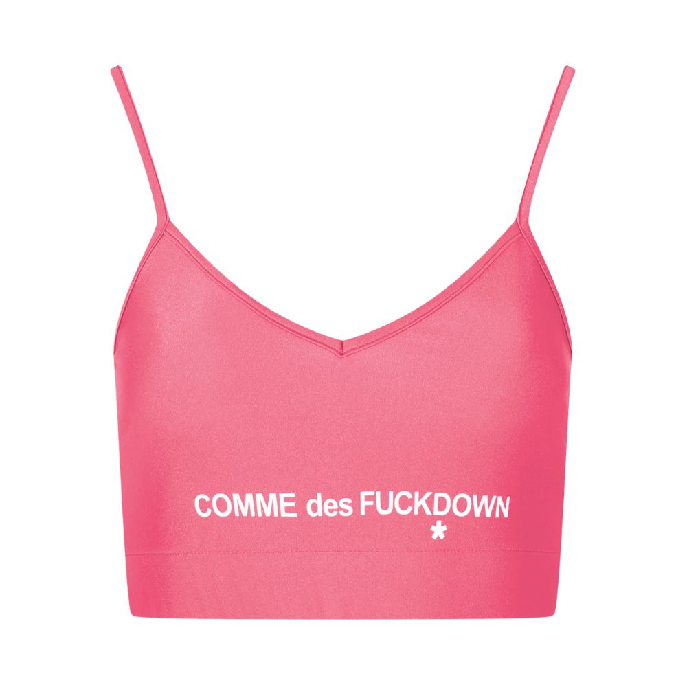 Pink Polyester Women Top