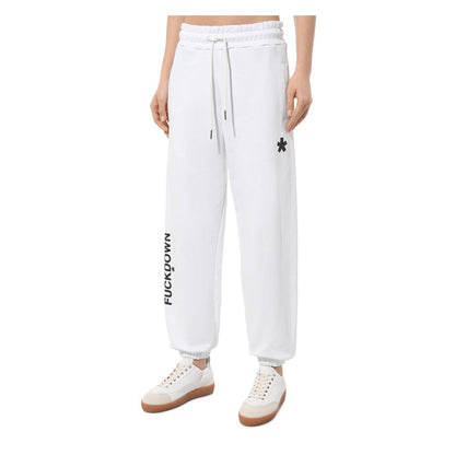 White Cotton Women Pants