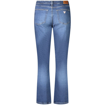 Blue Cotton Women's Straight Jean