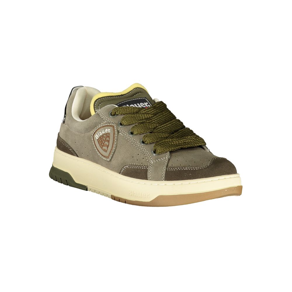 Green Polyester Sneaker