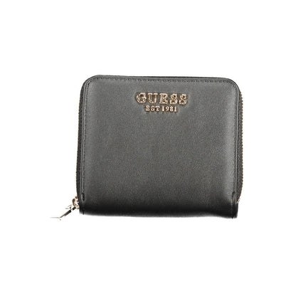 Black Polyethylene Women Wallet