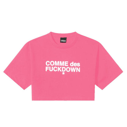 Fuchsia Cotton Women T-Shirt
