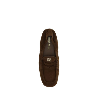 Brown Calf Leather Bos Taurus Slip-On Loafers