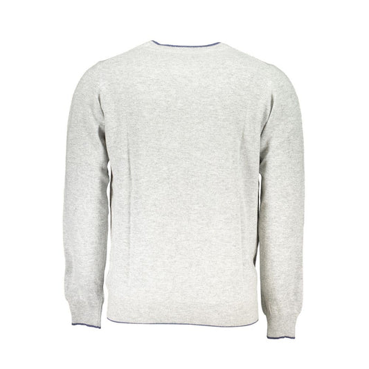 Gray Fabric Sweater