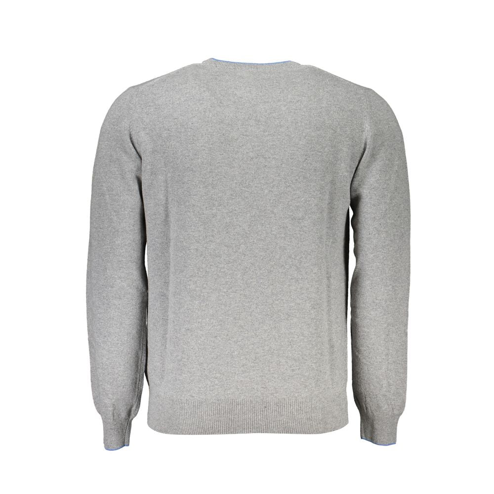 Gray Fabric Sweater