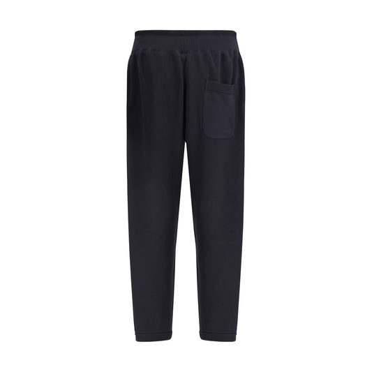 Black Cotton Joggers (Workout Pants)
