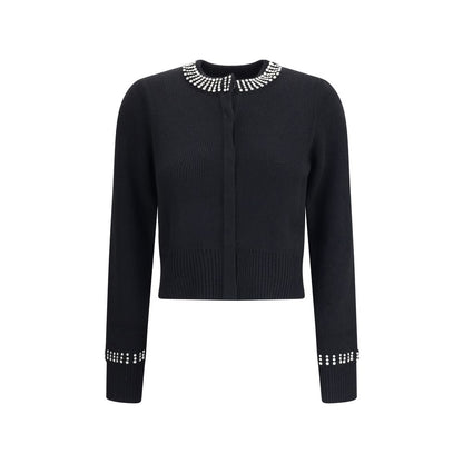 Black Nylon Cardigan