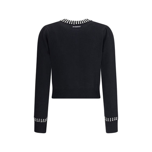 Black Nylon Cardigan