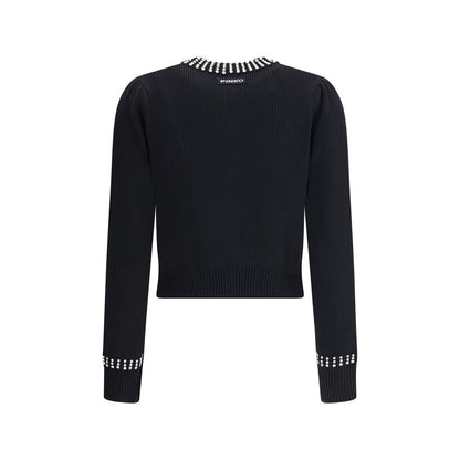 Black Nylon Cardigan