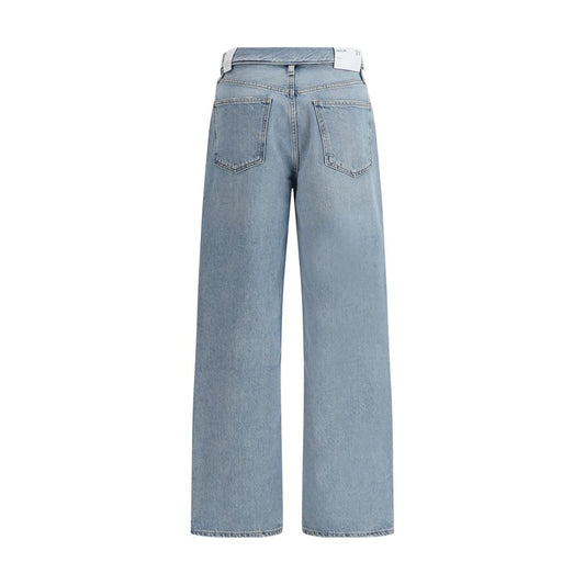 Light Blue Cotton Jeans Denim