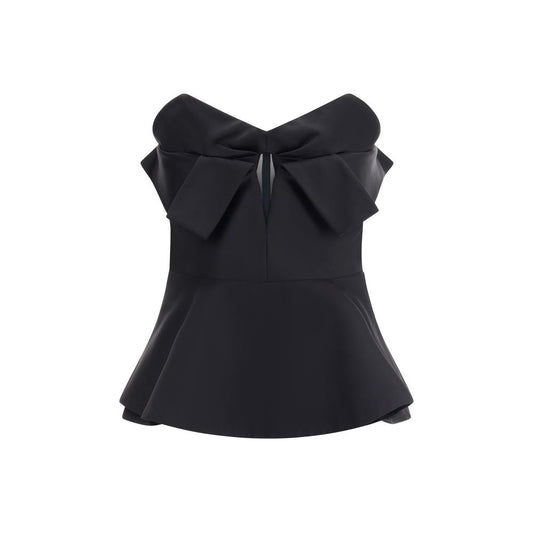 Black Polyester Top
