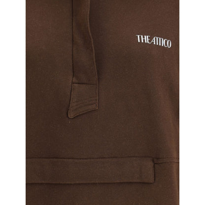 Brown Cotton Sweatshirt