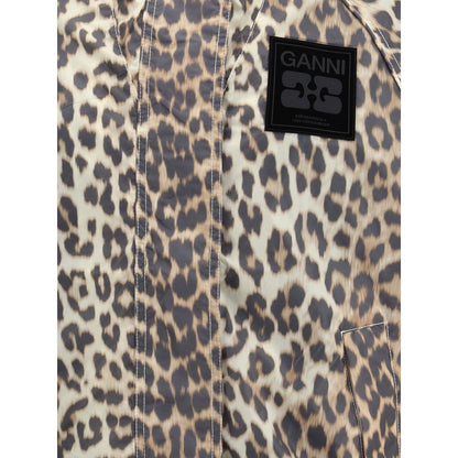 Multicolor Nylon Rain Coat