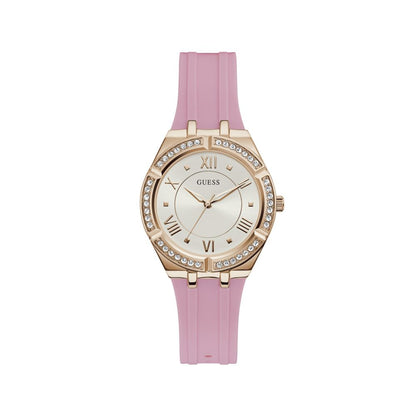 Multicolor Rubber Dress Watch