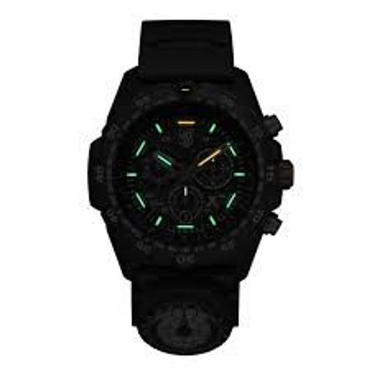 Black Rubber Sport Watch