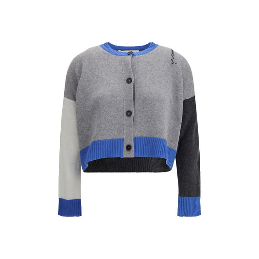 Gray Cashmere Cardigan