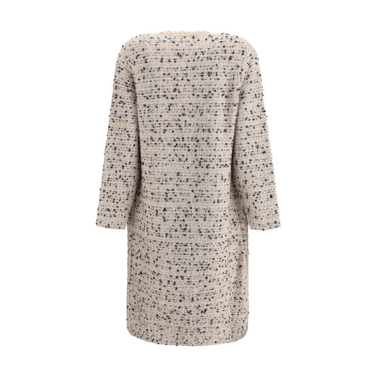 Multicolor Fleece Wool Coat