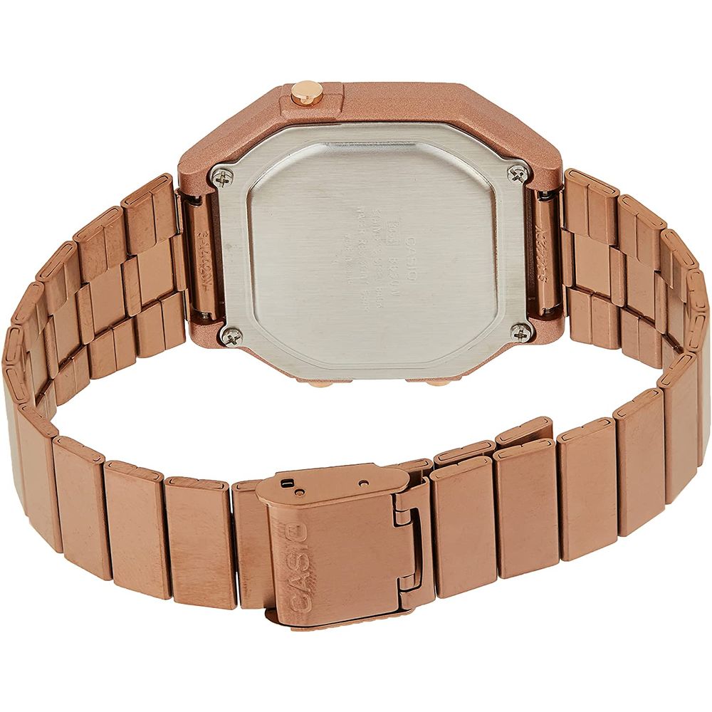 Multicolor Stainless Steel Digital Watch