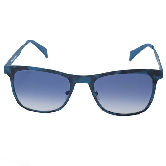 Blue Metal Sunglasses