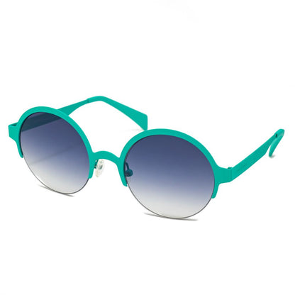 Blue Metal Sunglasses