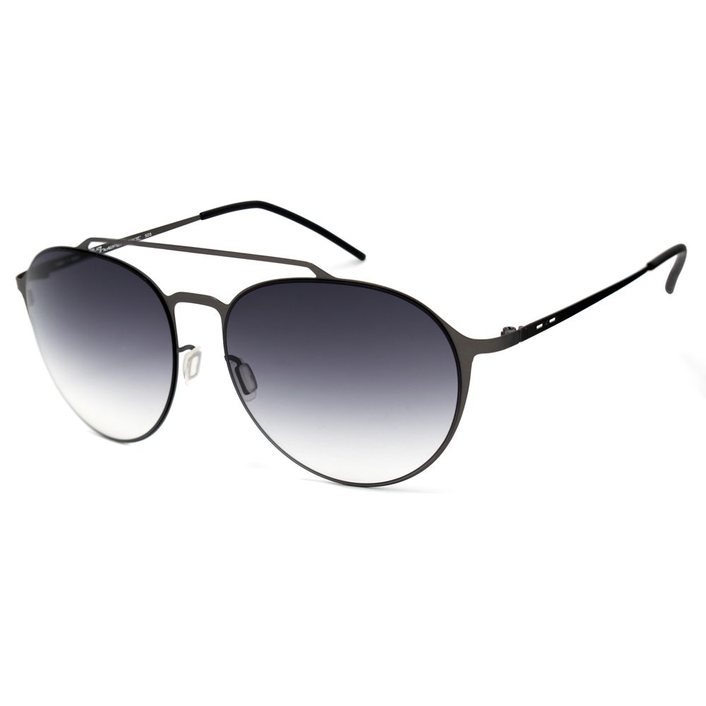 Gray Metal Sunglasses