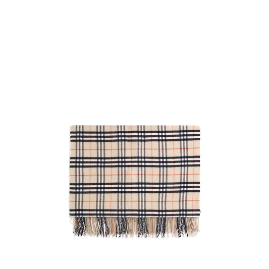 Beige Wool Scarf