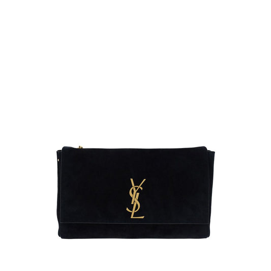 Black Calf Leather Bos Taurus Shoulder Bag