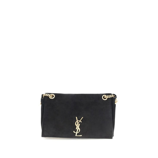Black Calf Leather Bos Taurus Shoulder Bag