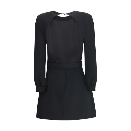 Black Viscose Cocktail Dress