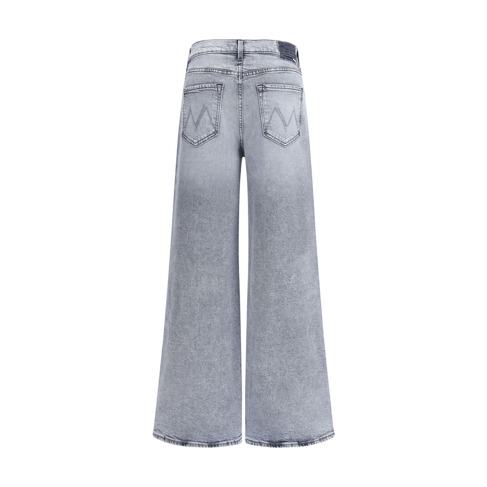 Gray Cotton Jeans Denim