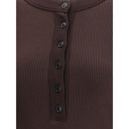 Brown Cotton Top