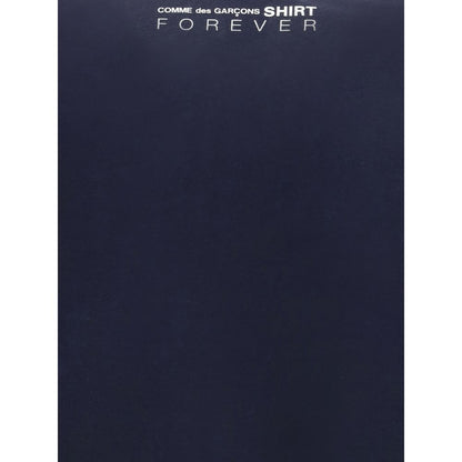 Blue Cotton Long Sleeve T-Shirt