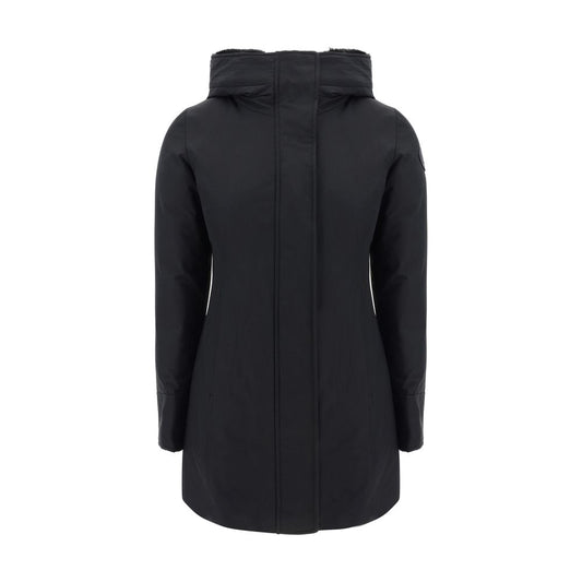 Black Nylon Parka