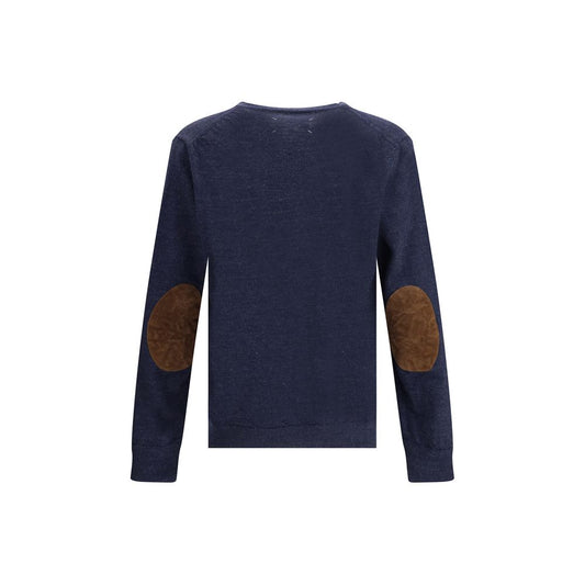 Blue Wool Cardigan