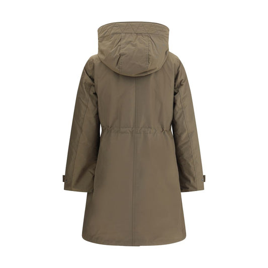 Green Cotton Parka