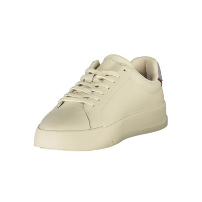 Beige Polyester Sneaker