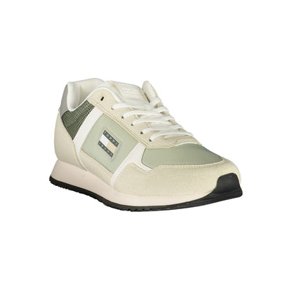 Green Polyester Sneaker
